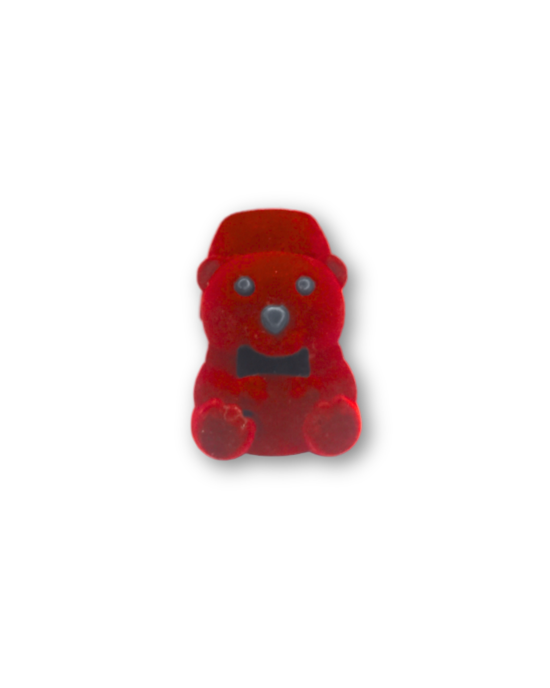 Red velvet bear gift box