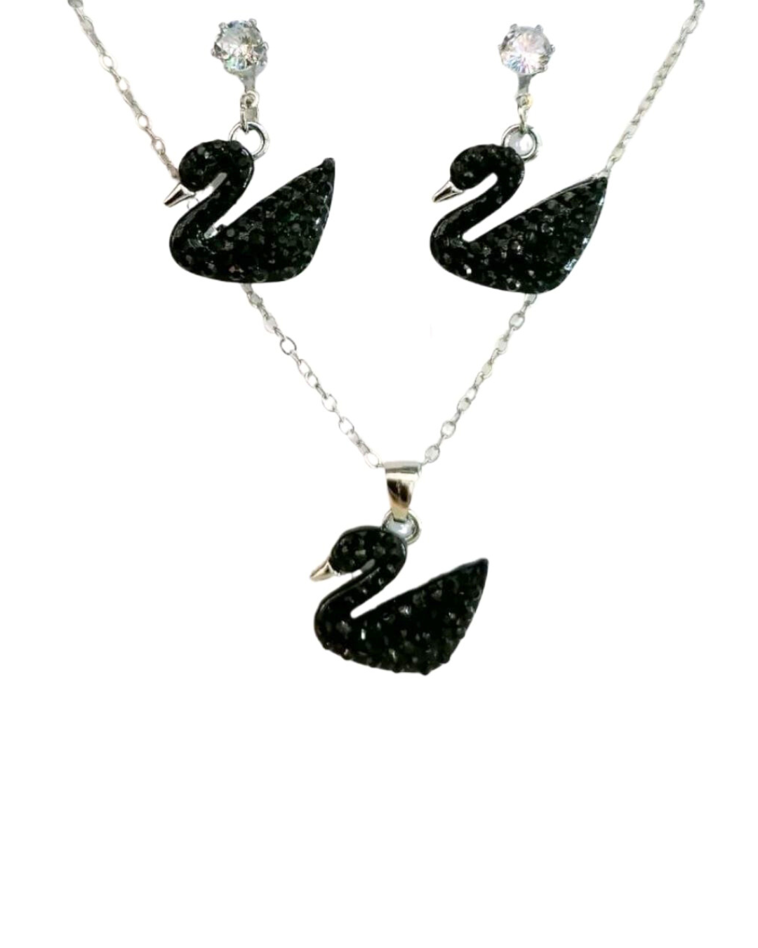 Black Birds Pendants