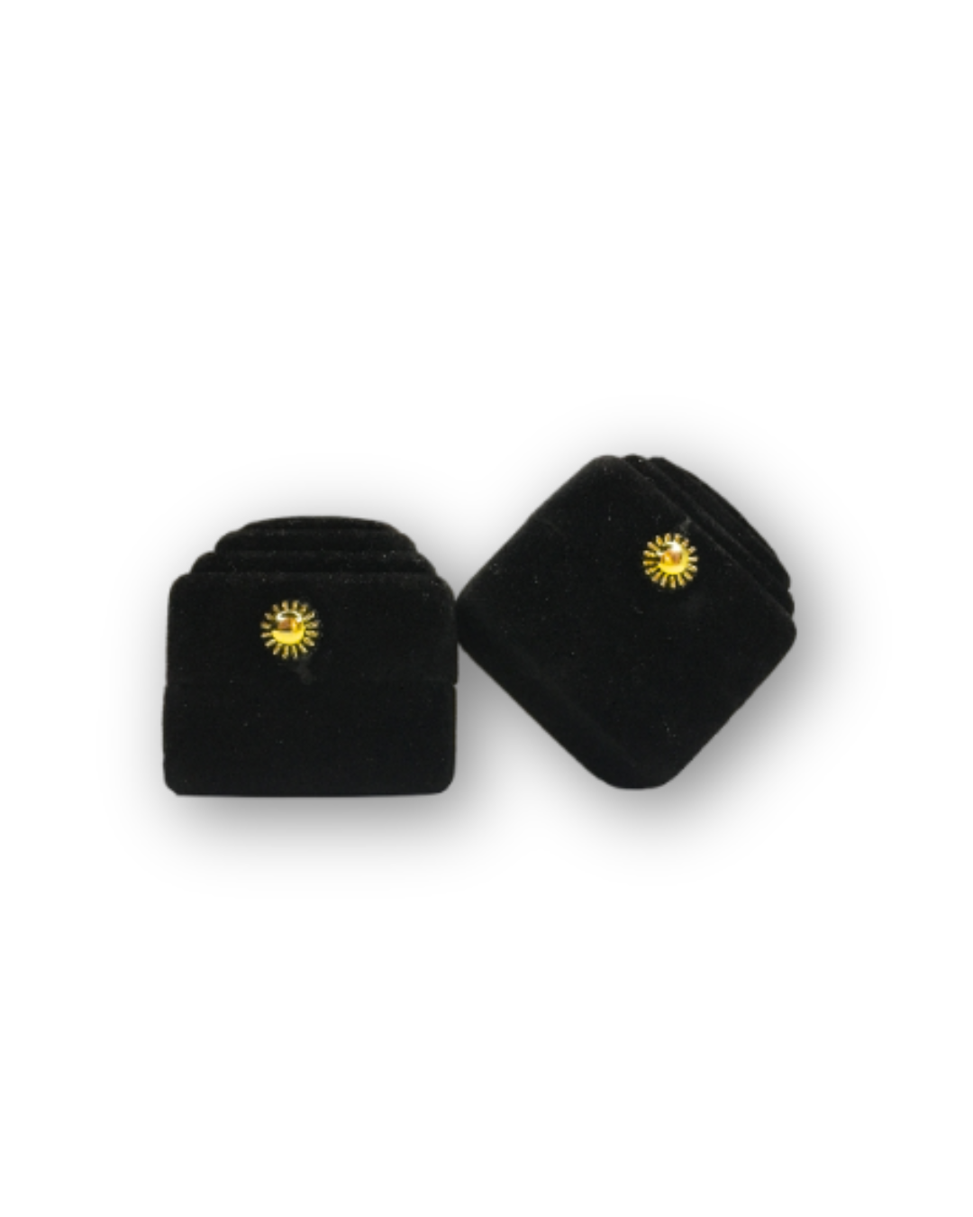 Black velvet box