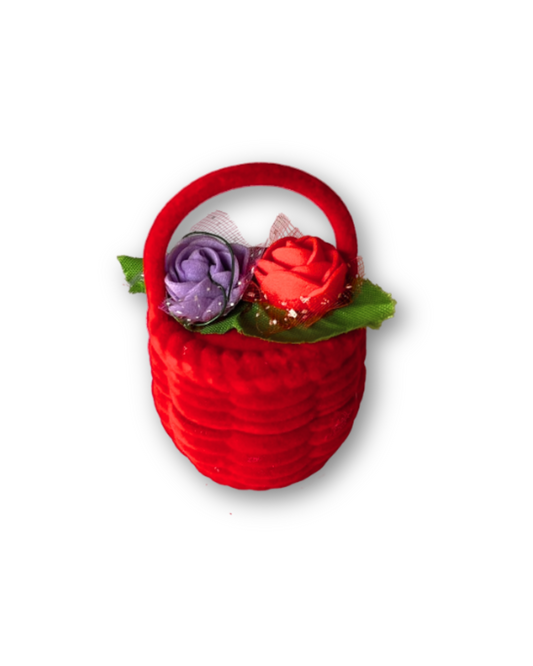 Flower basket ring box