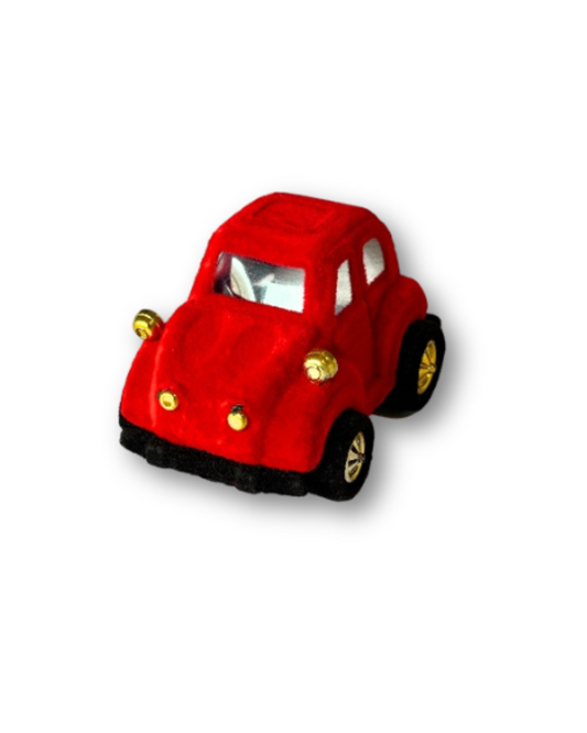 Red velvet car gift box